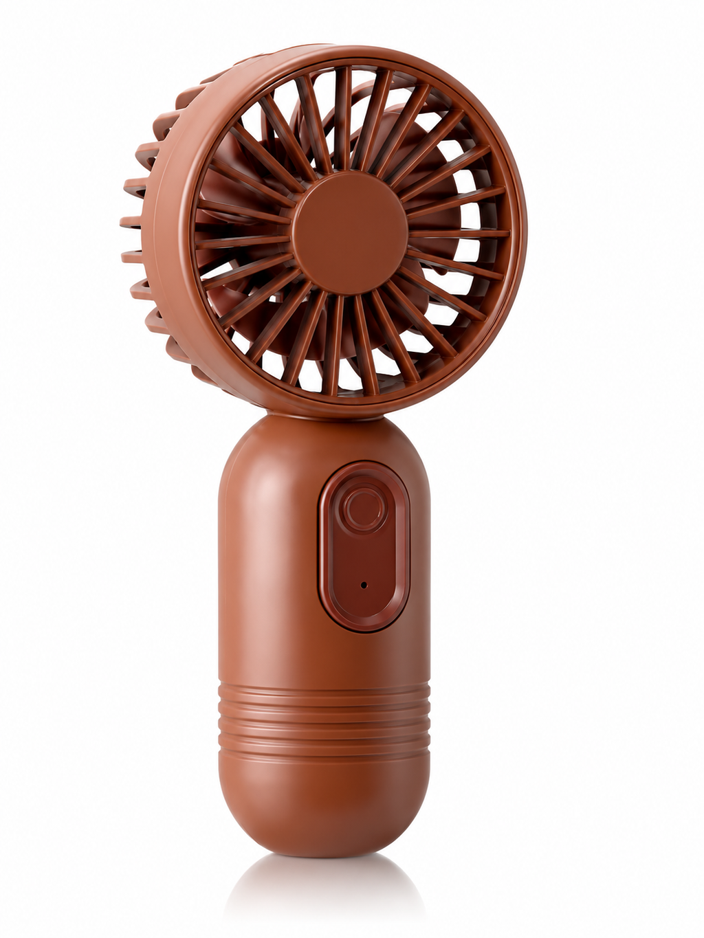 Brown Mini Handheld Fan
