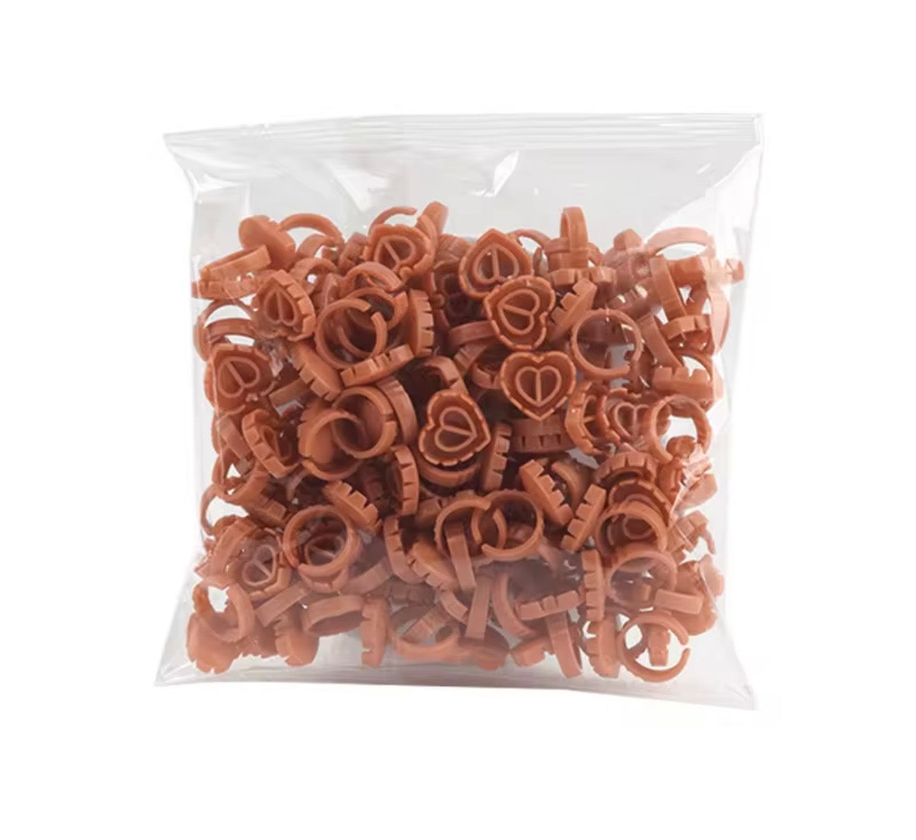 Heart Glue Rings
