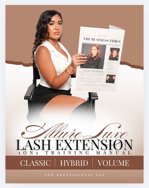 1 on 1 Lash Extension Training Manuel PDF