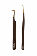 Allure Luxe Luxury Fiber Tip Tweezers